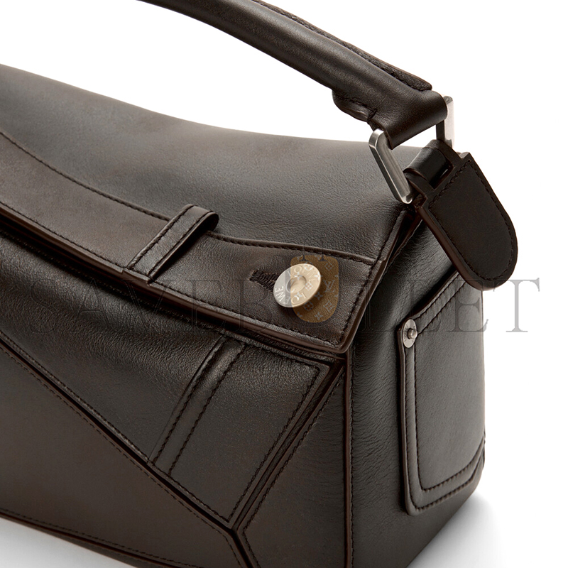 LOEWE PANTA SMALL PUZZLE BAG IN SHINY CALFSKIN A510S21XCQ (24*16.5*10.5cm)